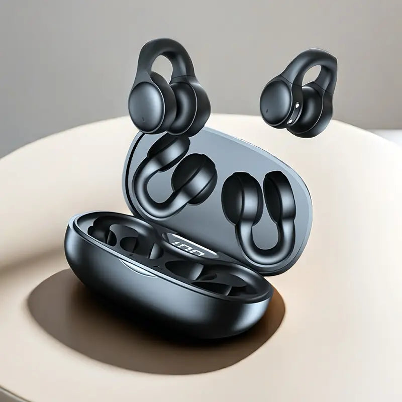 True Wireless clip-on music headset sports Earbuds