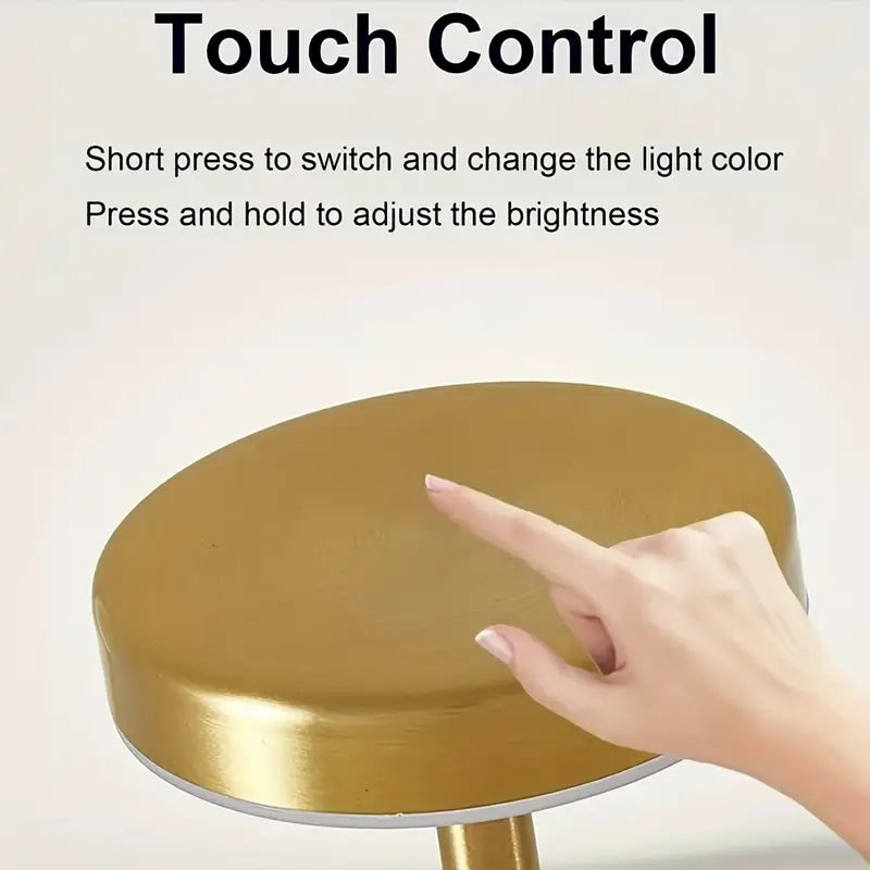 Creative Wireless High-End Metal LED Desk Lamp