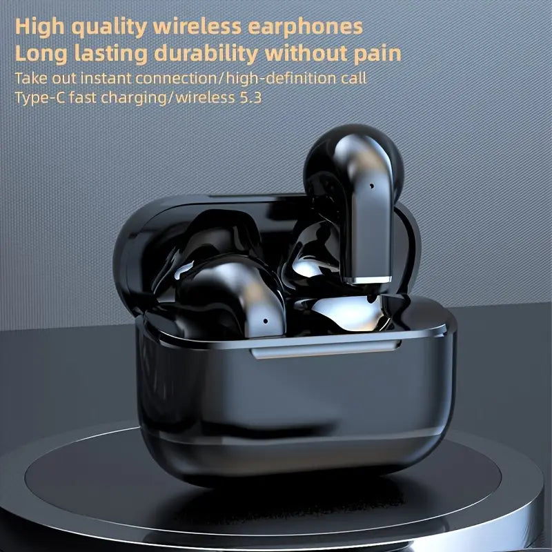 True Wireless Earbuds Featuring Volume Adjustment, Semi-Open Design