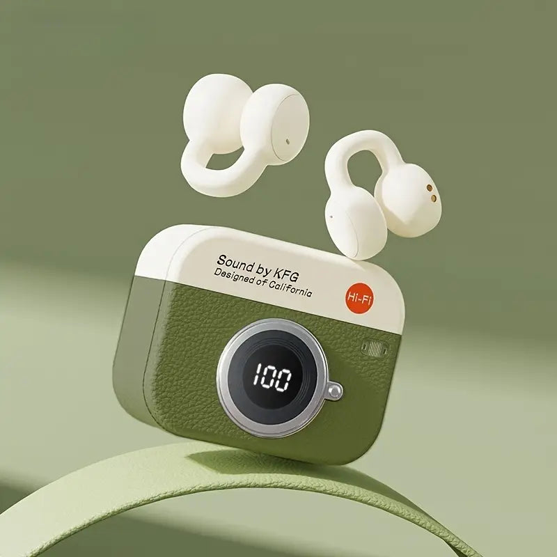 Mini Earbuds Video TWS 9D Hifi Stereo HD Calling Stereo Cortical Earphones for Android for Iphone