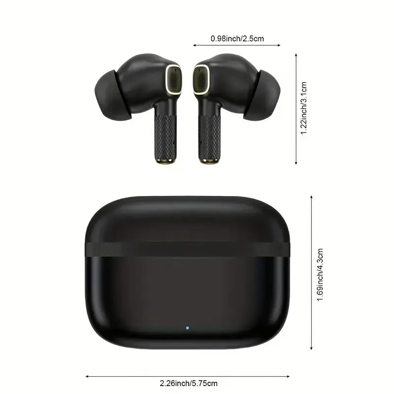 Rechargeable Sound Amplifier with Active Noise Cancellation, Adjustable Volume Control, Comfortable Silicone Earplugs & Smooth Rear Design
