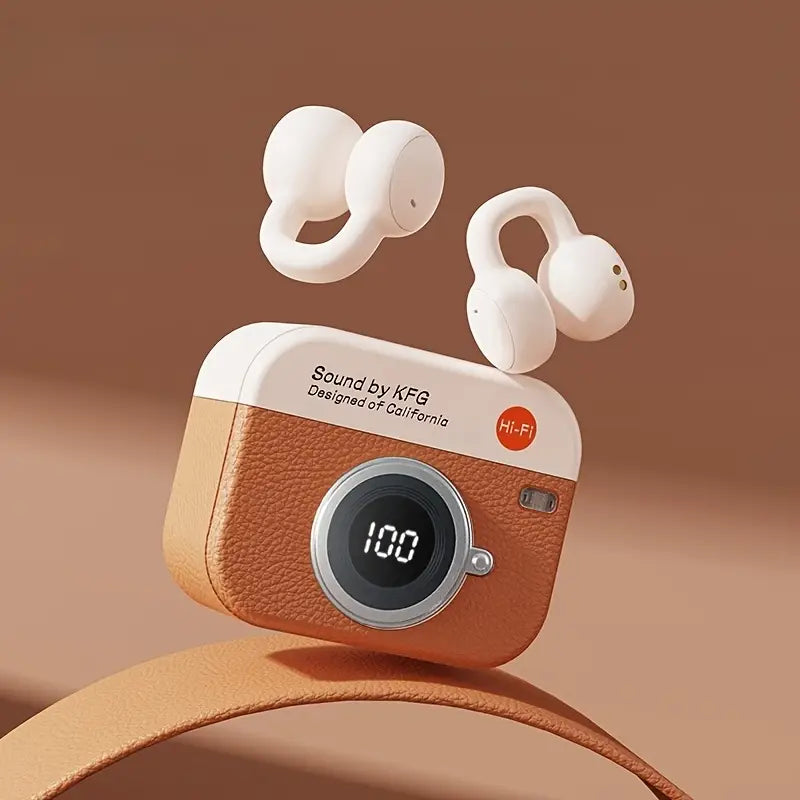 Mini Earbuds Video TWS 9D Hifi Stereo HD Calling Stereo Cortical Earphones for Android for Iphone